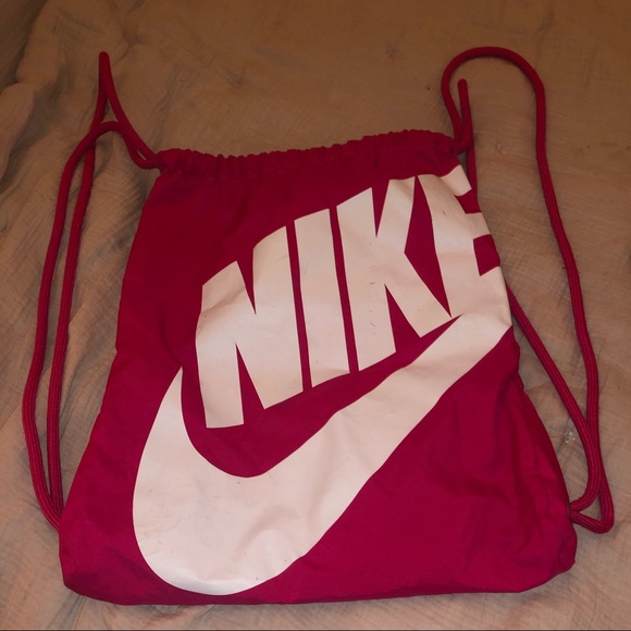 Nike Handbags - Magenta Nike Drawstring Nike Handbags - Magenta Nike Drawstring